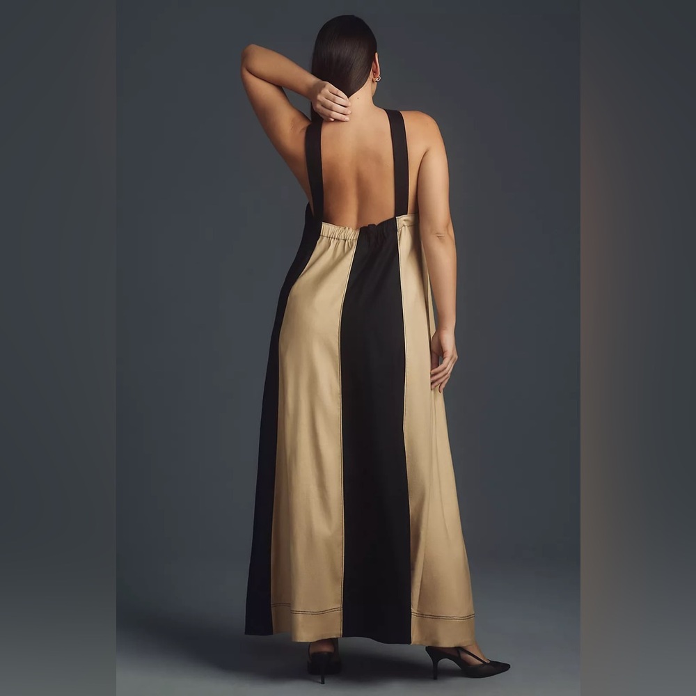 MAEVE The Ami Linen Halter Maxi Dress - Picture 3 of 7